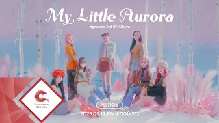 cignature(시그니처) 3rd EP Album 'My Little Aurora' MEDIA SHOWCASE