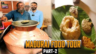 Vegeterian Food Options near Meenakshi Temple | Madurai Food Tour Part 2 | Indian street food |