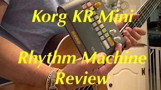 Korg KR Mini Rhythm Machine Review & Demo