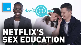 The Cast of 'Sex Education' Plays "Don't @ Me" | Exclusive Interview