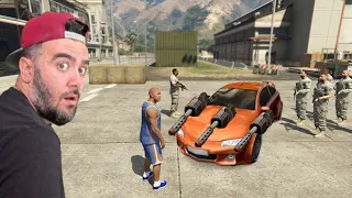 ASKERLERIN SÜPER GÜÇLÜ GIZLI ARABASINI BULDUM - GTA 5 MODS