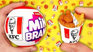 Opening The Mini Brands KFC Series (Kentucky Fried Chicken)