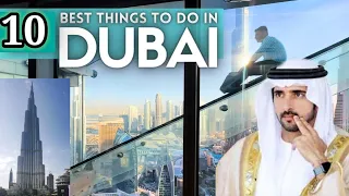 Best Thing To Do In DUBAI In 2024 Best Video In 4k