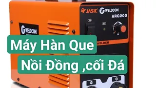 Máy Hàn Que Jasic ARC 200  R04 - Giá 3tr9 _Máy Hàn Que Nồi Đồng Cối Đá.. Hàng Bền nhất