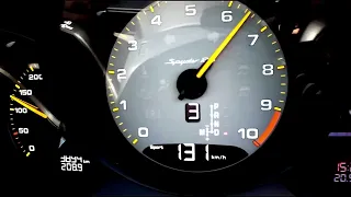 2024 Porsche 718 RS Spyder 500 HP Acceleration 0-200 km/h