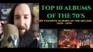 Top 10 Albums of the 70's | My Favorite Metal/Hard Rock Albums of the Decade (1970-1979)