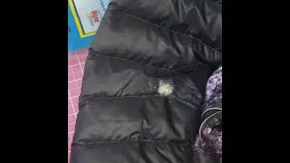 How to patch your ripped down or nylon  jacket