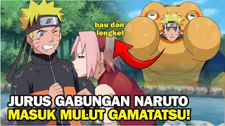 JUTSU NARUTO DAN GAMATATSU | MOMEN LUCU NARUTO SHIPPUDEN #10