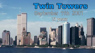 Теракт 11 сентября 2001 года. Прошëл ровно 21 год. Пусть покроются с миром все погибшие. Twin Towers