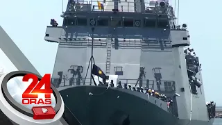 Barko ng Phl Navy, sumabak sa unang ASEAN-India Maritime Exercise sa Singapore | 24 Oras