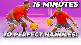 ELITE At-Home Dribbling Workout! Just 15 Minutes 🏀 Follow Along Ball Handling!