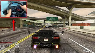 Lamborghini Pegassi Severo - GTA 5 Steering Wheel | Logitech G29 Gameplay