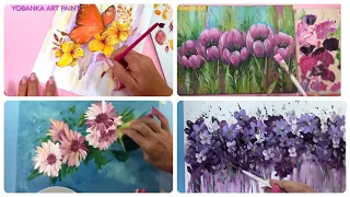 Easy and Beautiful Painting ! 6 painting Ideas