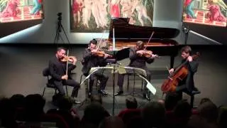 The Ebène Quartet plays Brahms Quartet Nr. 2 a minor