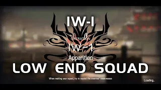 IW-1 | Ultra Low End Squad | Invitation to Wine| 【Arknights】
