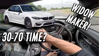 2018 BMW M3 COMPETITION DRIVING POV/REVIEW // PURE FILTH!