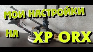 Настройки с которыми я хожу с Металлоискателем XP ORX