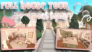 FULL House Tour + LAYOUT! | Roblox Bloxburg Family Roleplay Home | 1M+
