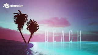 Create an easy Beach Scene in Blender: Step-by-Step Tutorial