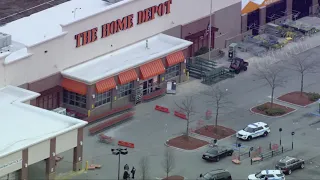 Shoplifting suspect killed in shootout after wounding Home Depot guard, CPD officer in Brighton Park