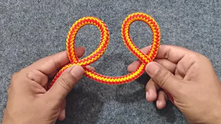 The three most commonly used knots in daily life | Try knot and craft