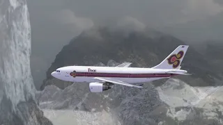 Plane crash in the Himalayas,Thai Airways Flight 311