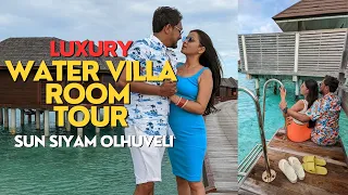 Maldives Luxury Water Villa Room Tour | Overwater Villa Tour |Maldives Travel Vlog