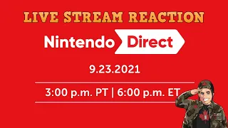 Nintendo Direct 9 23 2021 Live Stream Reaction