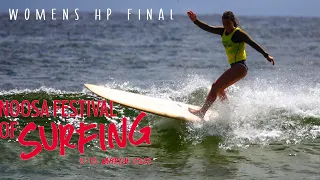 Women's HP Final - Noosa Festival of Surf.