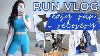 RUN VLOG…My Recovery Routine: Easy Run, Stretching and Mobility Flow, & Running Mistakes