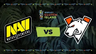 NaVi vs Virtus.pro - Map1 @Dust2 | VODs_eu | WePlay! Clutch Island