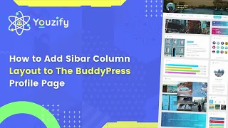 How to Add Sidebar Column to the BuddyPress Profile Page