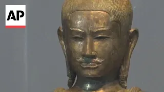 US museum returns ancient statues to Thailand after deciding they were smuggled out illegally