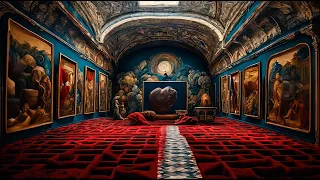 That painting dream - Short Surreal film using AI