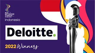 Deloitte Indonesia - 2022 INDONESIA Winner of HR Asia Best Companies to Work for in Asia