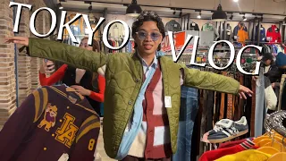 Tokyo vlog | Harajuku Vintage thrift stores + sneaker shopping in Japan