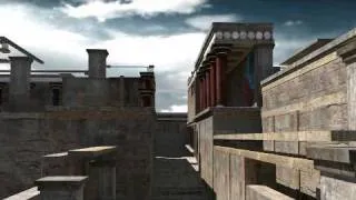 Knossos Palace Reconstruction Crete 3D