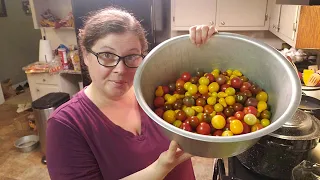 How to can cherry tomatoes- easy, flavorful, and fresh tasting