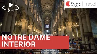 360 video: Notre Dame Interior, Paris, France