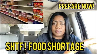 Good News Bad News SHTF! Can You Survive On Limited Food | Shortage  WILL LAST FOR…