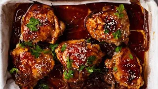 Honey Soy Baked Chicken (Super quick prep!)