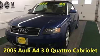 2005 Audi A4 3.0 Quattro Cabriolet