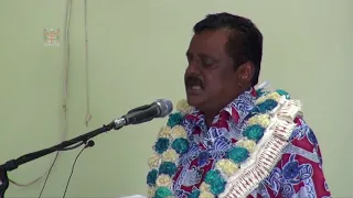 Fijian Minister for Environment Hon. Bala officiates at the Environment Campaign Launch, Labasa