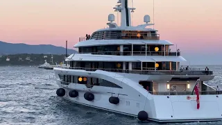 MYS 2022 - SUPERYACHT LEAVING AFTER THE PRESTIGIOUS EVENT IN the WORLD @Emman's Vlog FR