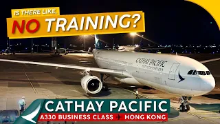 CATHAY PACIFIC A330 Business Class 🇮🇩➟🇭🇰【Trip Report: Jakarta to Hong Kong】What Happened to Cathay?