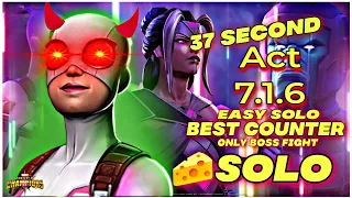 ACT 7.1.6 ( Remix ) GWENPERION Boss Easy Solo in 37 Seconds - MCOC