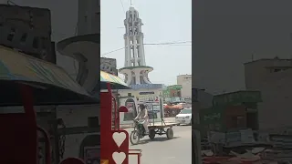 historical symbol of Minar e Pakistan at city Chowk Azam, Layyah