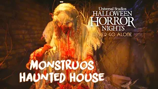 Monstruos Haunted House Walkthrough | Halloween Horror Nights Hollywood 2023