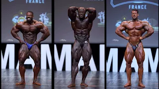 WİNNERS Men's Open Bodybuilding | top 3 comparison | 2022 Yamamoto Pro Cup France