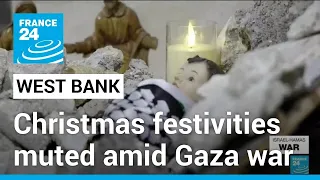 ‘Christ in the rubble’: Christmas muted as Bethlehem grieves for Gaza • FRANCE 24 English